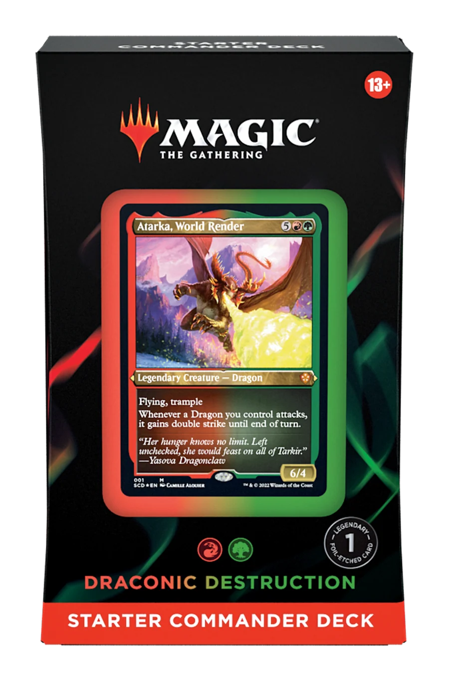 Magic: The Gathering - Starter Commander Deck (Draconic Destruction)